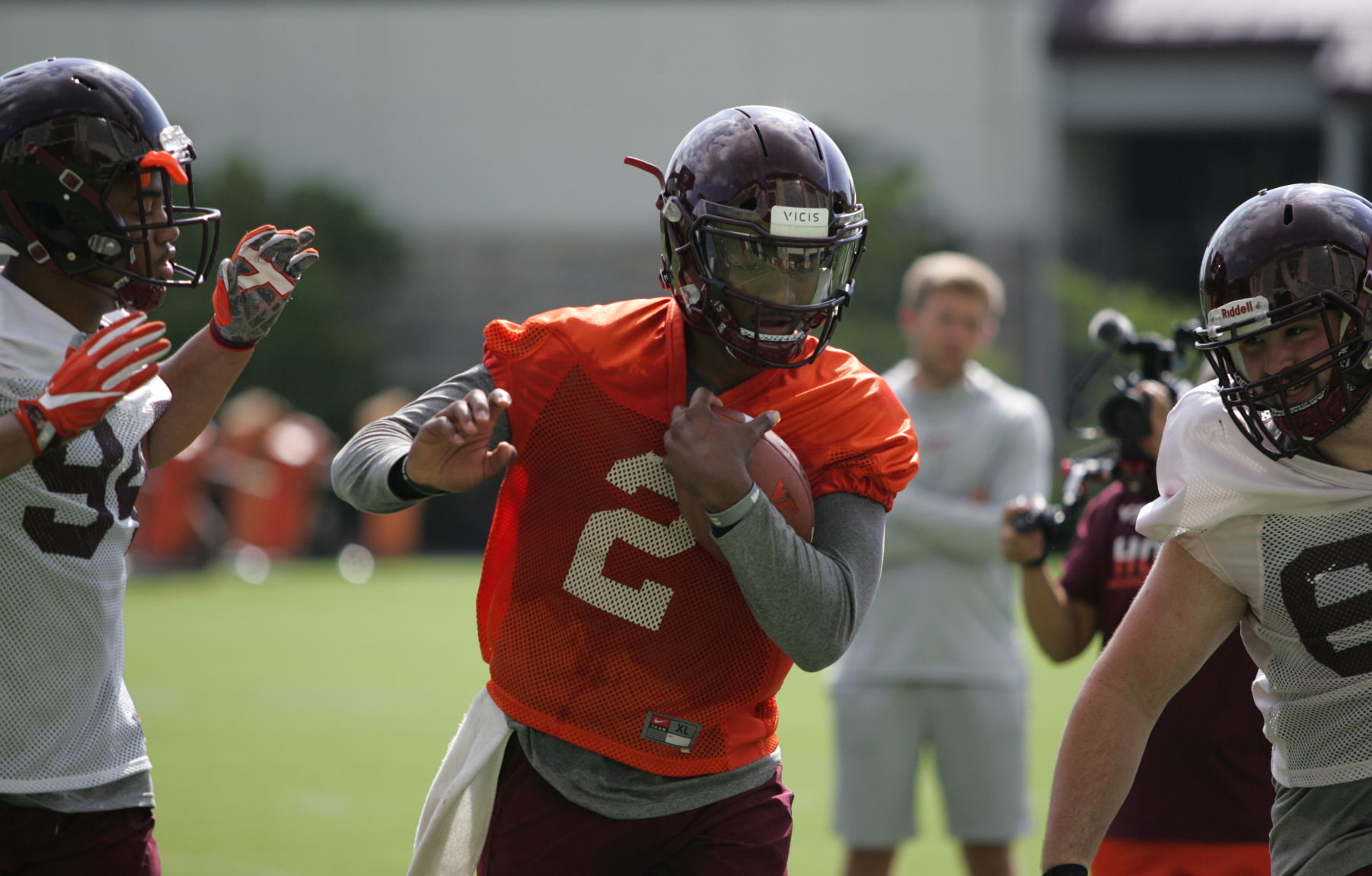 Virginia Tech quarterback Hendon Hooker